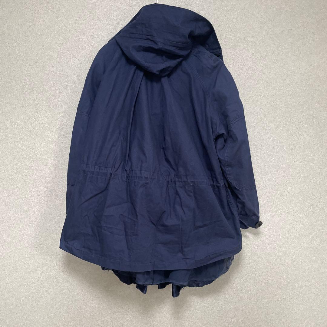 sacai ドッキングコート N-3B スタジャン ma-1 アシメ