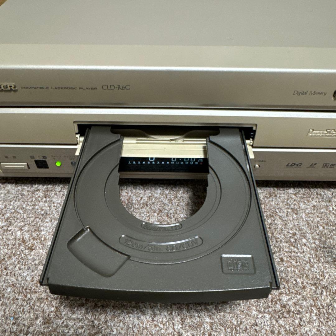 パイオニア両面LDプレーヤーCLD-R6G