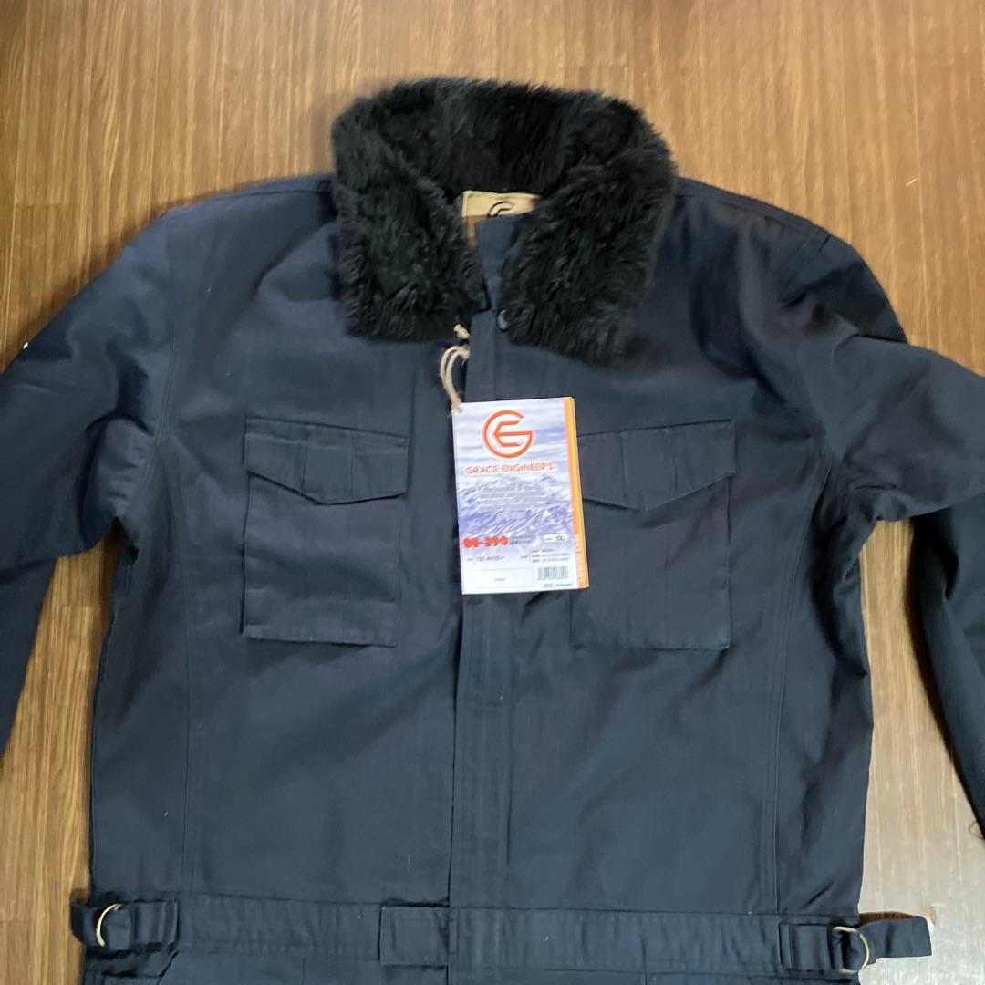【レア品】GRACE ENGINEERS GE390 コットンツイル防寒ツナギ