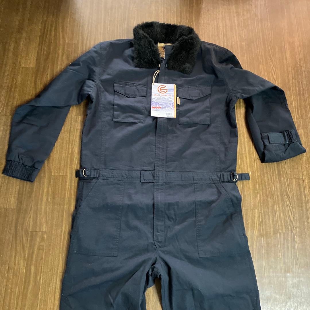 【レア品】GRACE ENGINEERS GE390 コットンツイル防寒ツナギ