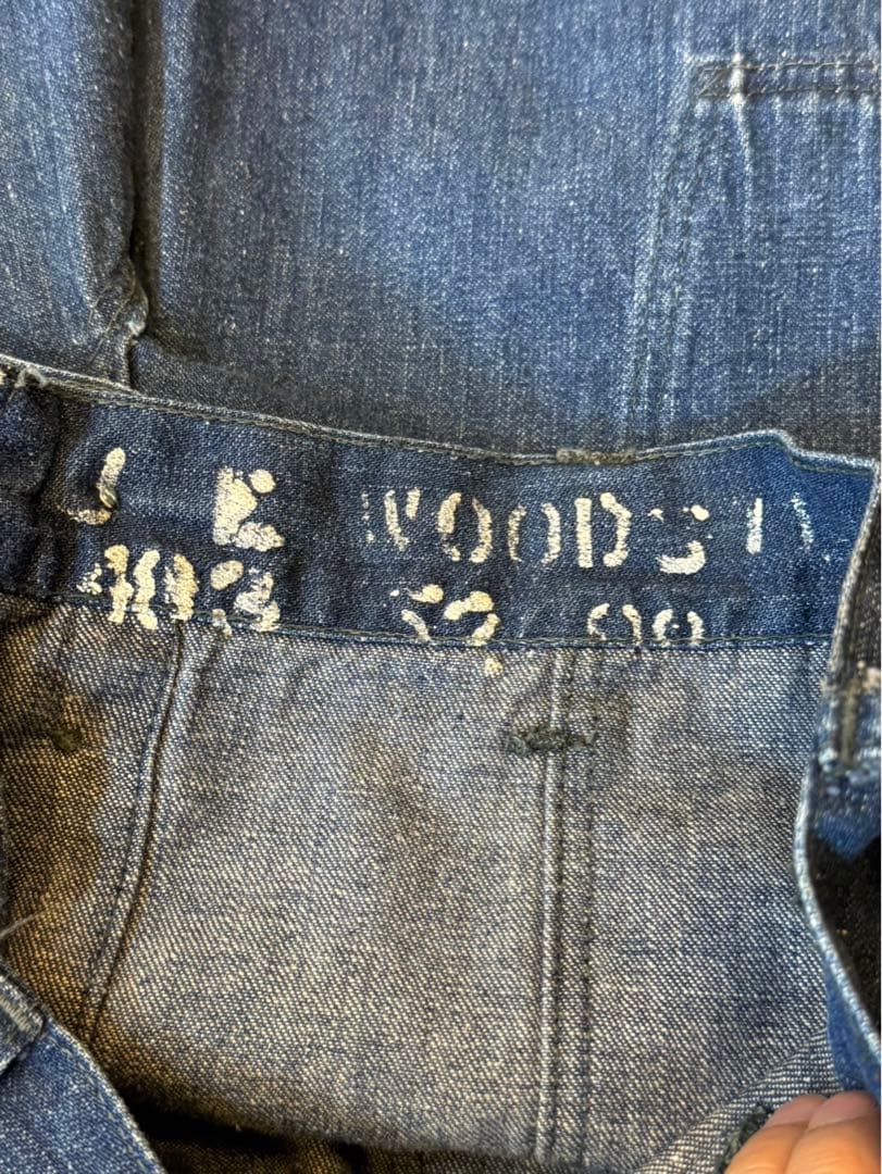 あ*た様 スペシャルビンテージ40sWWII US NAVY デニムトラウザース