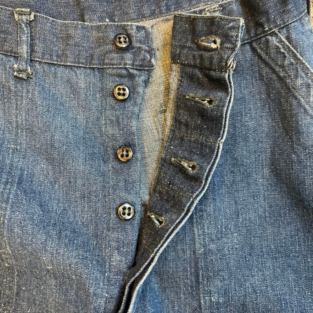 あ*た様 スペシャルビンテージ40sWWII US NAVY デニムトラウザース