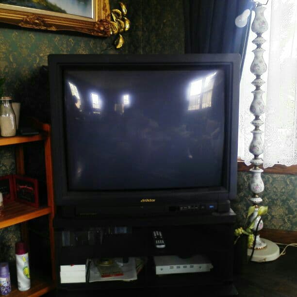 テレビ、ビクタBSー33型
