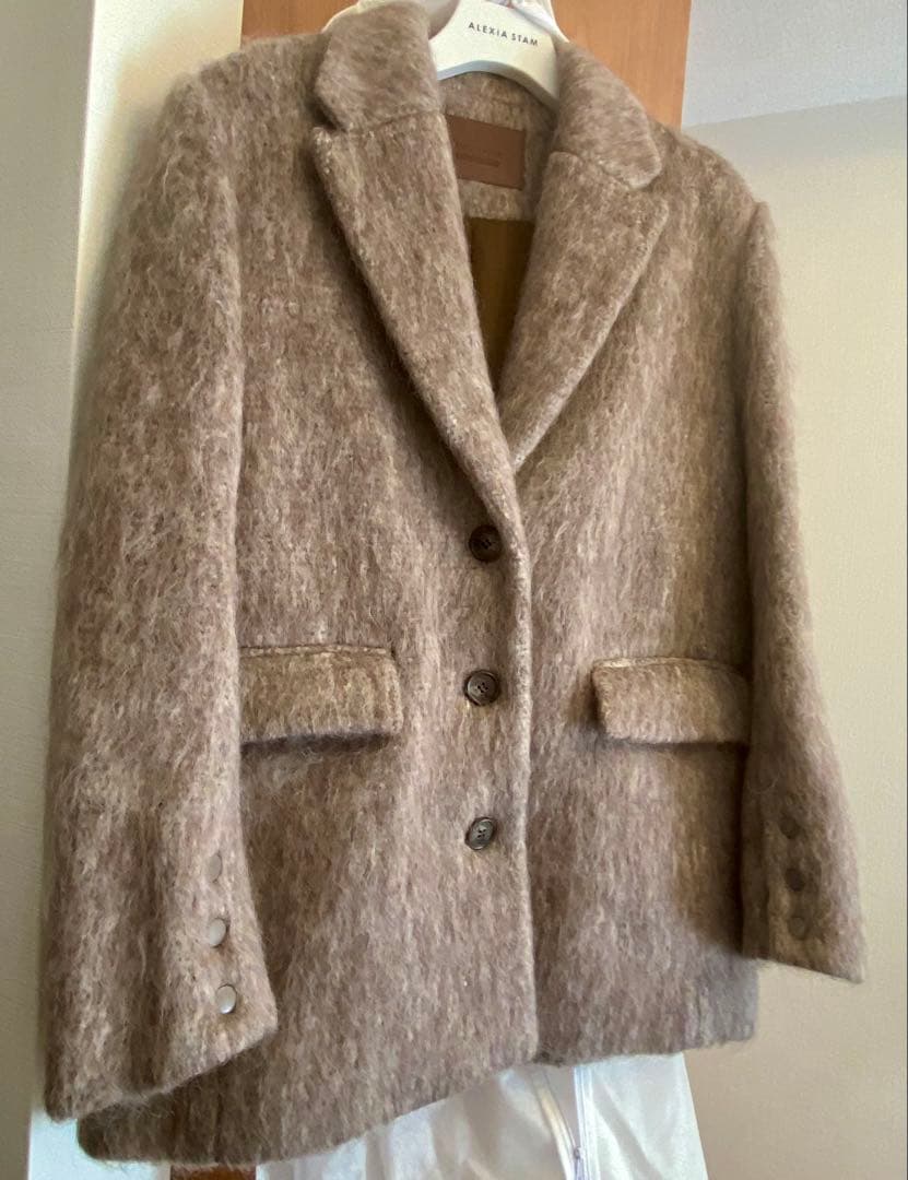 アリシアスタン　シャギーオーバーサイズジャケット上下セット　Sサイズ