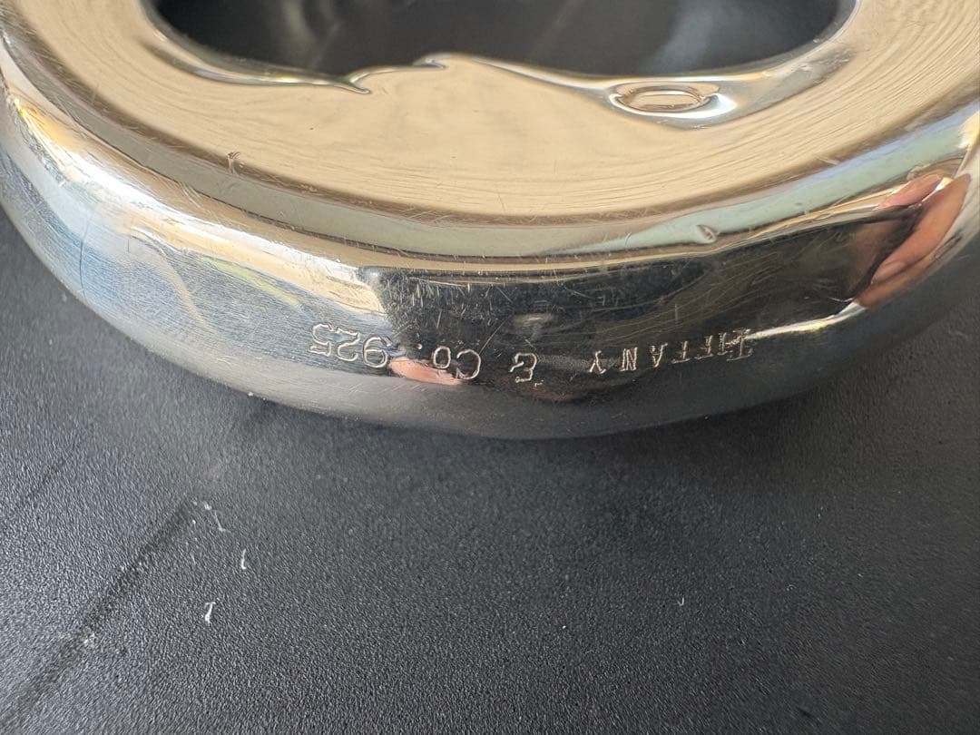 稀少 ティファニー ベビーラトル マン・イン・ザ・ムーン ガラガラ