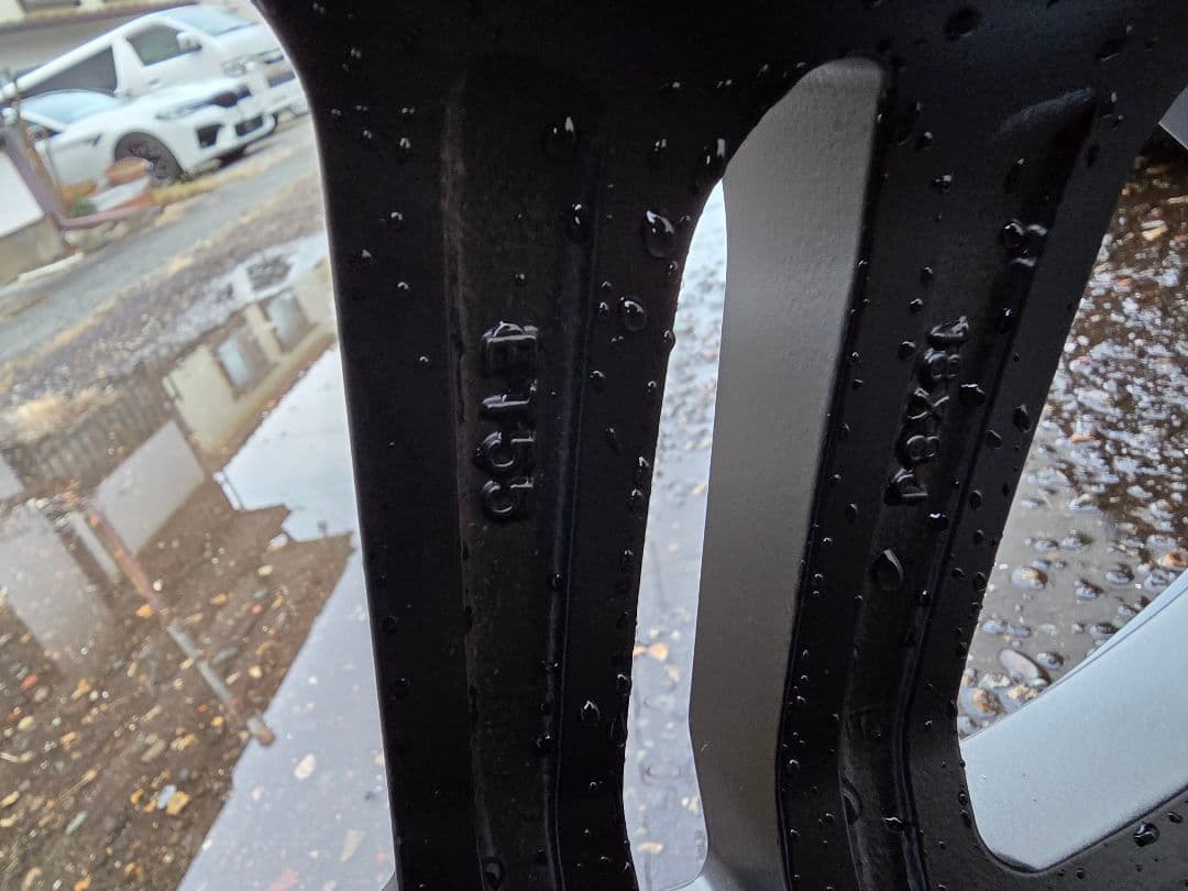 18インチ ブラック ホイールセット ランクル300 スタッドレス　2025年製