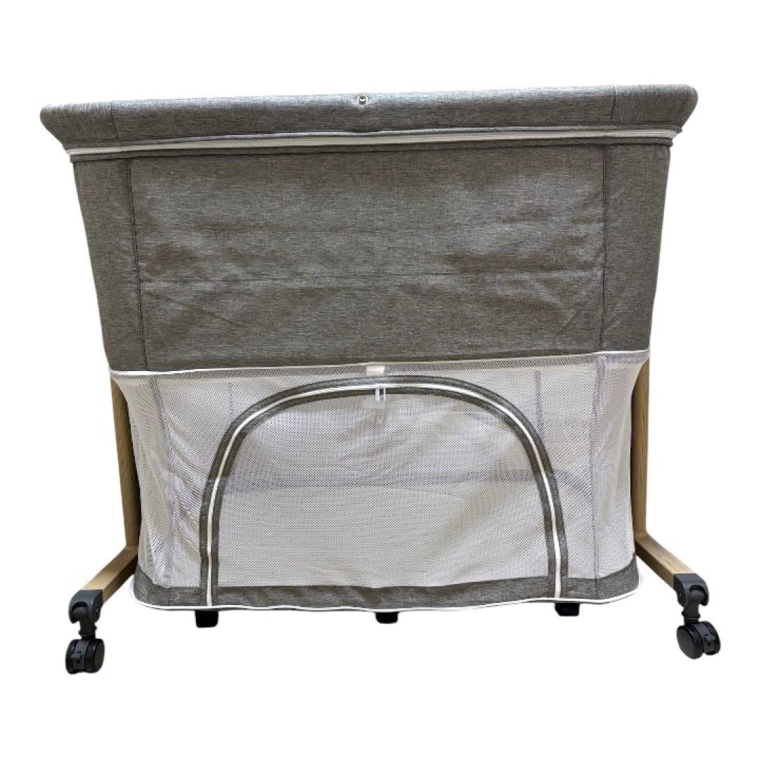 美品 HZDMJ ベビーベッド 添い寝 折りたたみ ゆりかご プレイヤード