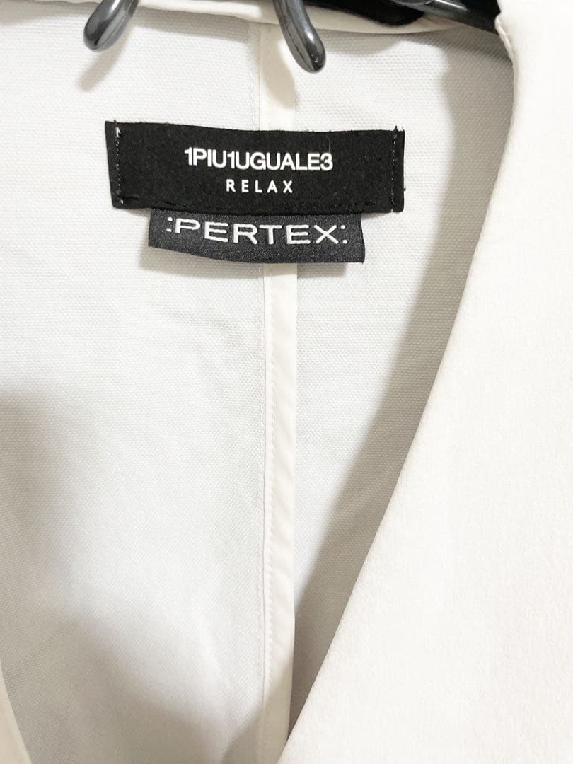 1PIU1UGUALE3 RELAX パーテックスノーカラージャケット