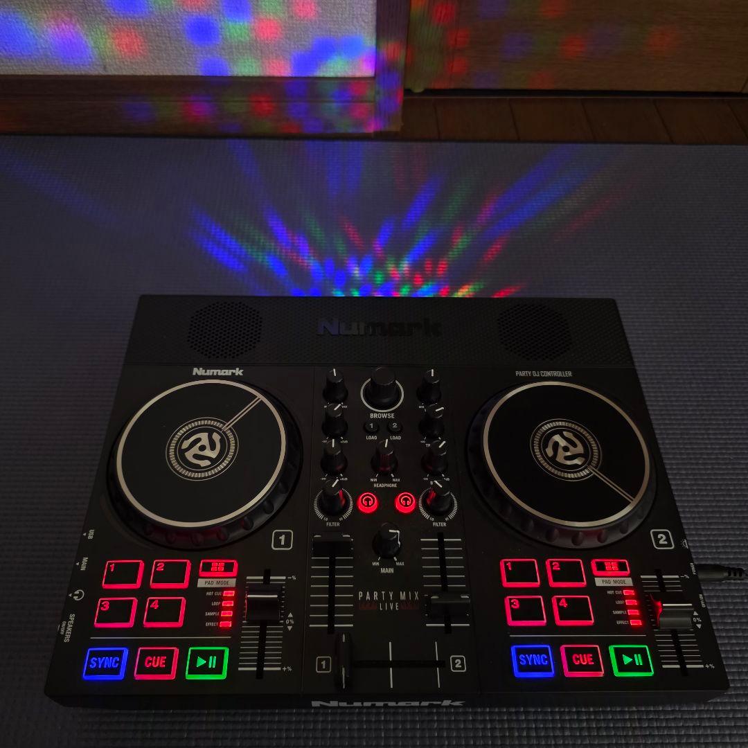 ヌマーク】Numark Party Mix Live DJコントローラー　美品
