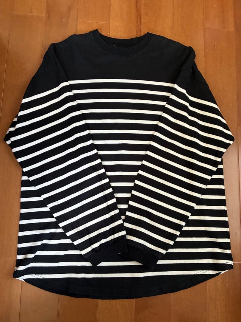 THE SHINZONE PANEL BORDER TOP シンゾーン ロンT