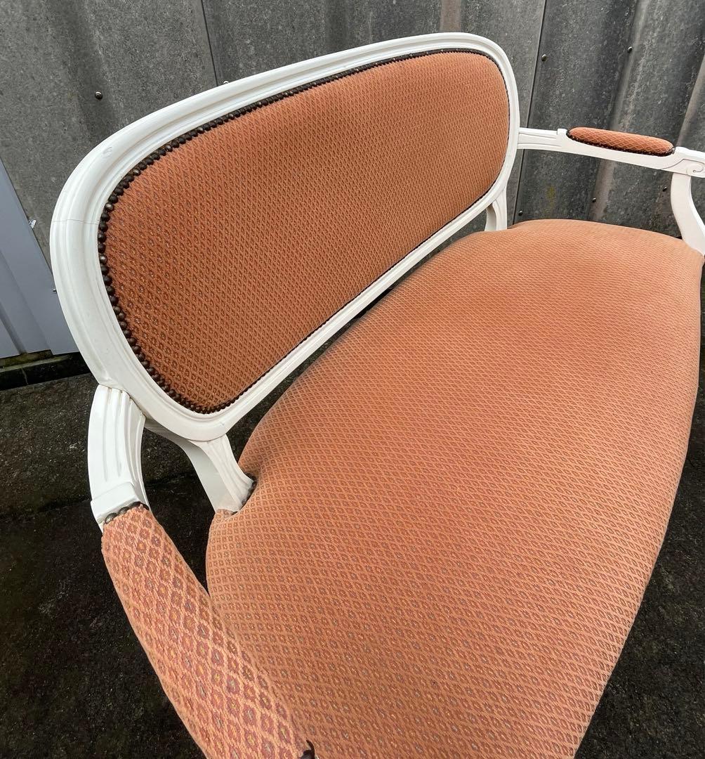 ビンテージ/イタリア製/ヨーロピアン/輸入家具/クラシック/アームソファ/ソファ