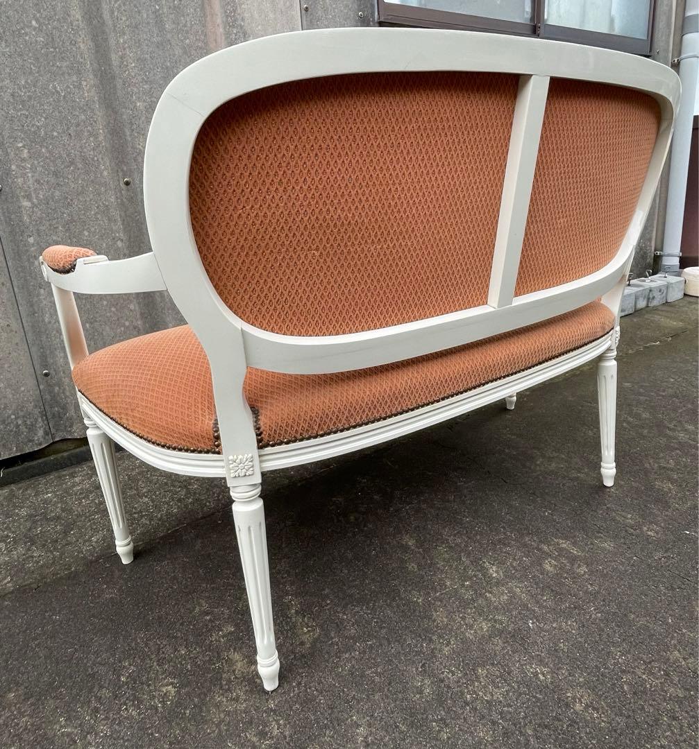 ビンテージ/イタリア製/ヨーロピアン/輸入家具/クラシック/アームソファ/ソファ