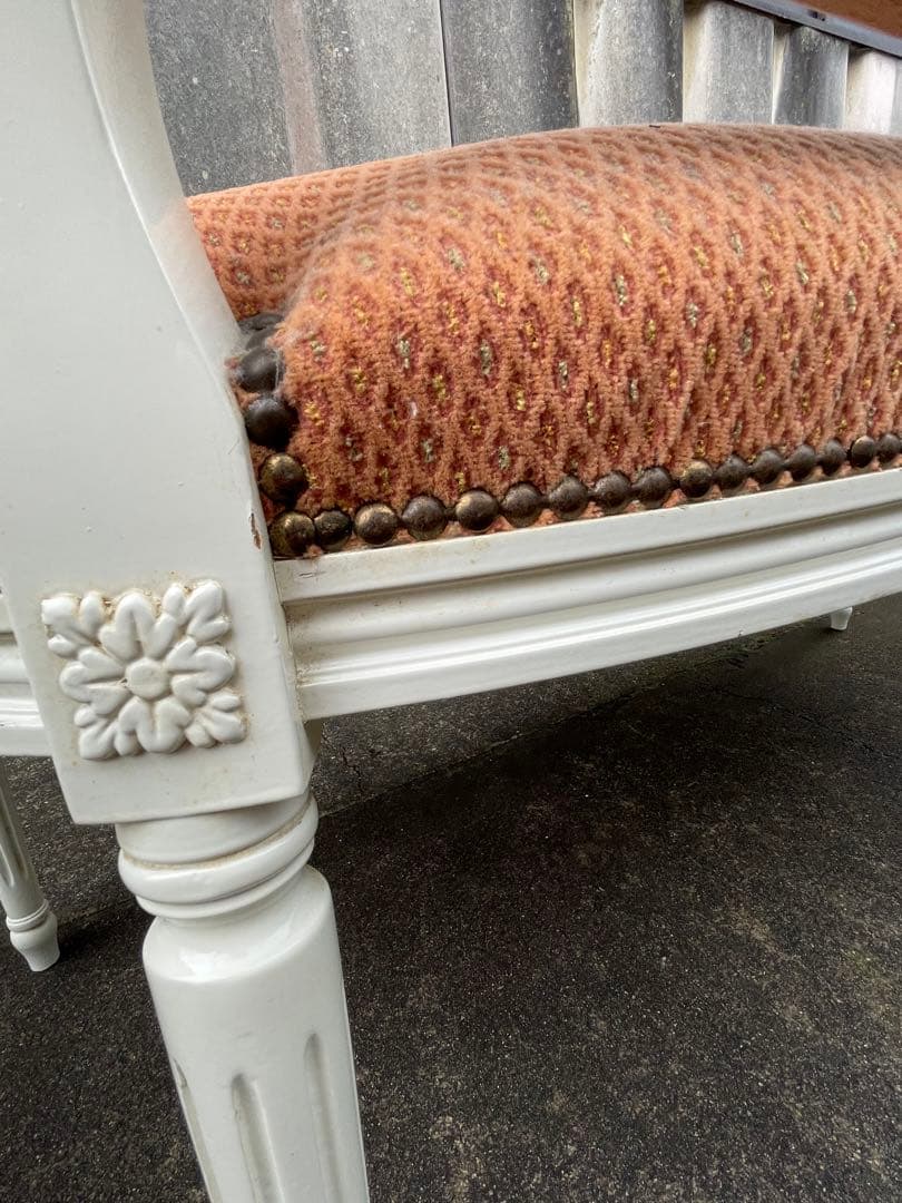 ビンテージ/イタリア製/ヨーロピアン/輸入家具/クラシック/アームソファ/ソファ