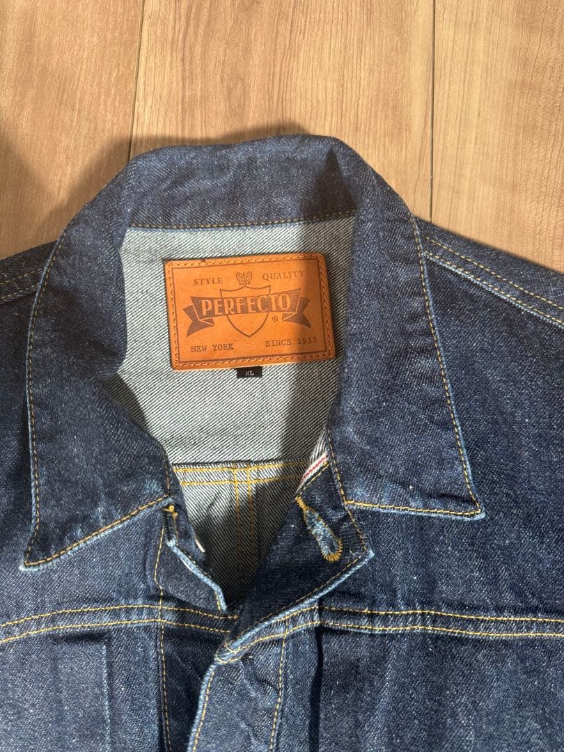 イ*ョ様 Schott 直営店限定 PERFECTOショット デニムジャケット