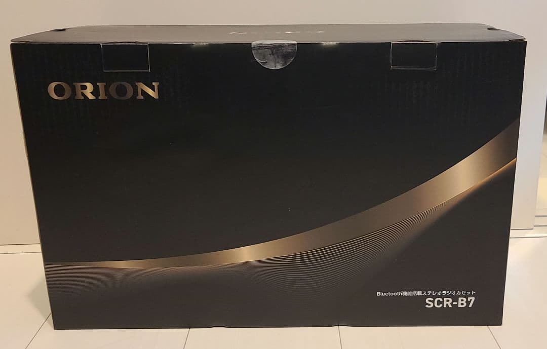 新品 ORION BlueTooth搭載 ステレオ ラジオカセット SCR-B7