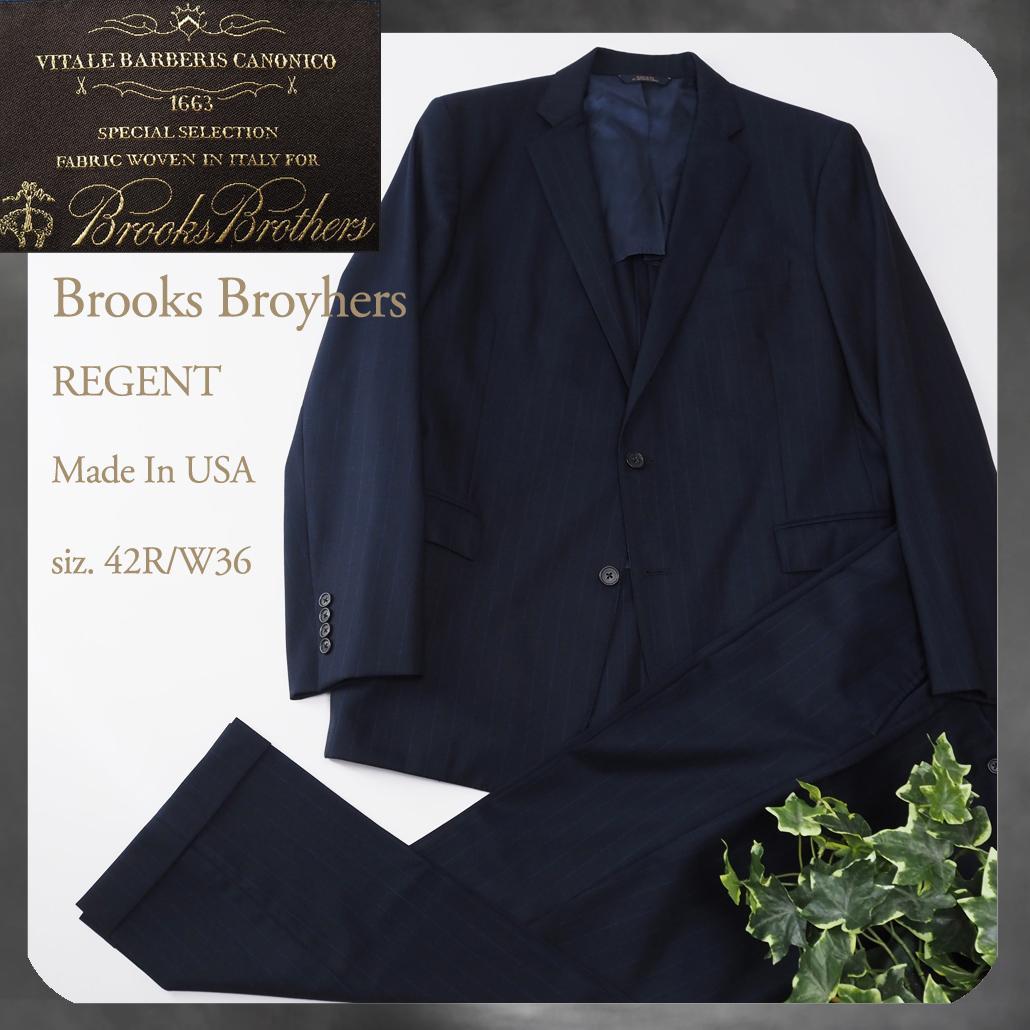 USA製 美品 BROOKS BROTHERS 1818 Regent カノニコ
