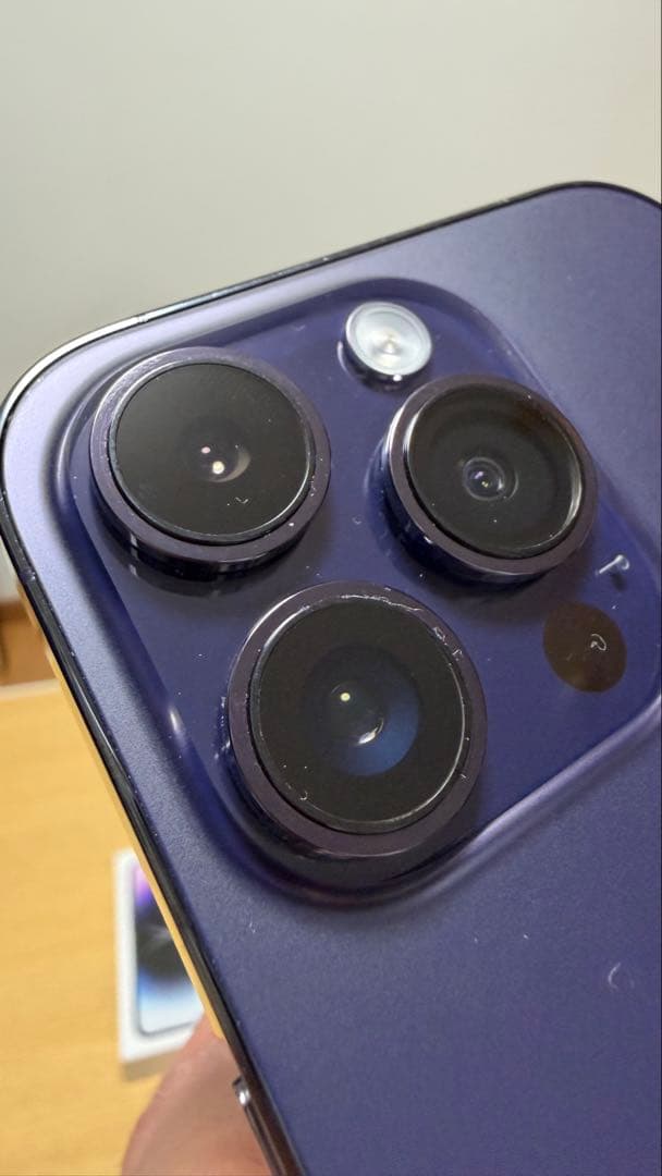 iPhone14Pro ディープパープル　256GB 最大容量85%
