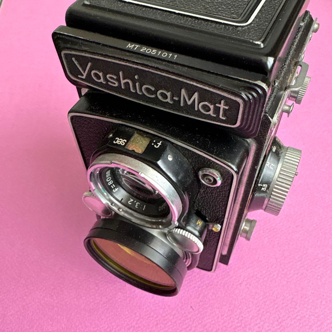 Yashica-Mat 二眼レフカメラ 80mm f/3.5