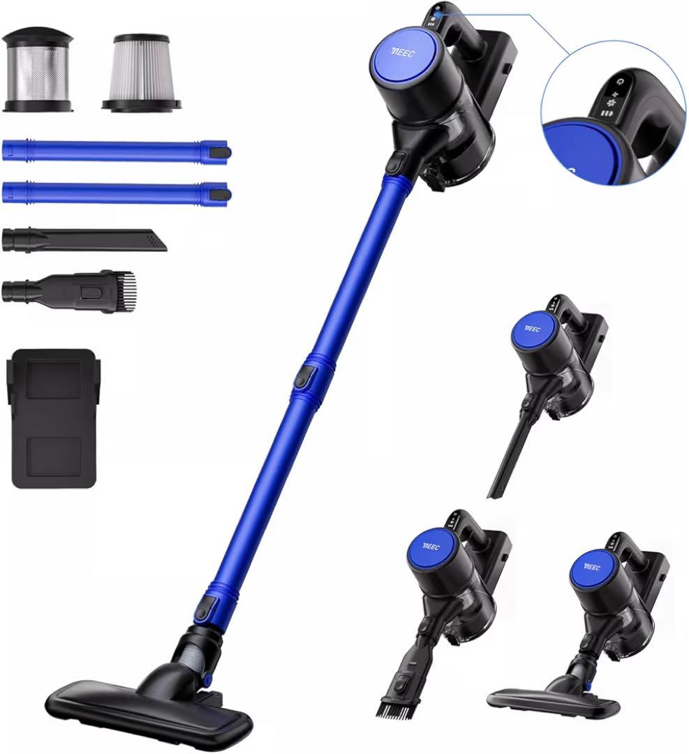 【新品】コードレス掃除機 強力吸引 サイクロン スティック ハンディクリーナー