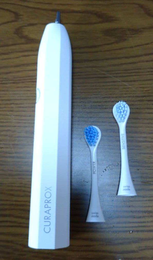 CURAPROX 電動歯ブラシ 替えブラシ2本 ケース 未使用