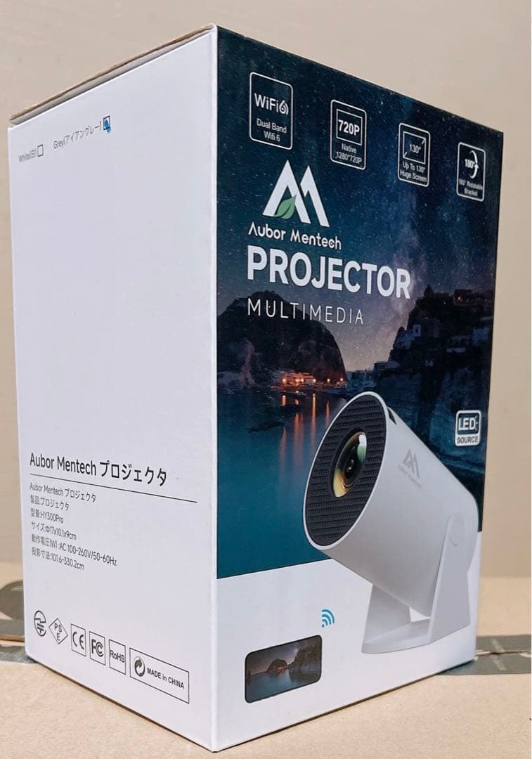 新品 プロジェクター 小型 5G 高輝度 1080pフルHD & 4K 天井投影