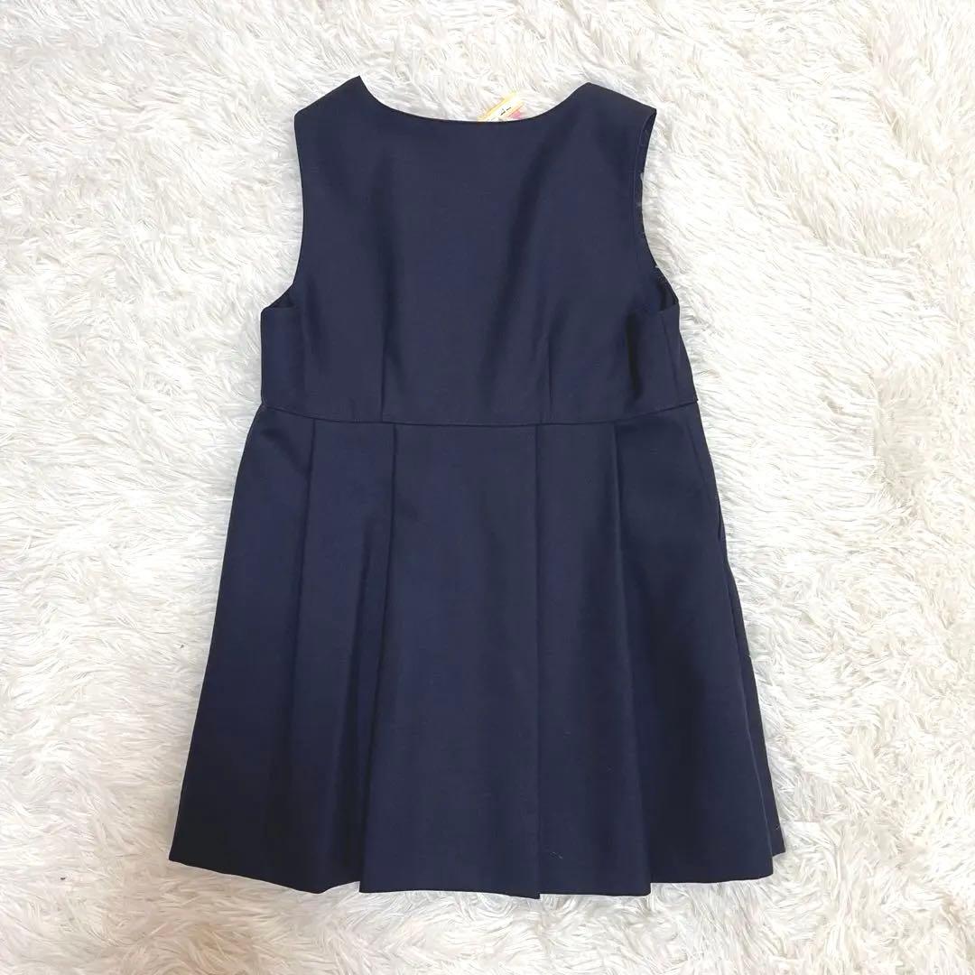 バーバリーズ　アンサンブル　ジャンパースカート　ボレロ　紺色 100サイズ