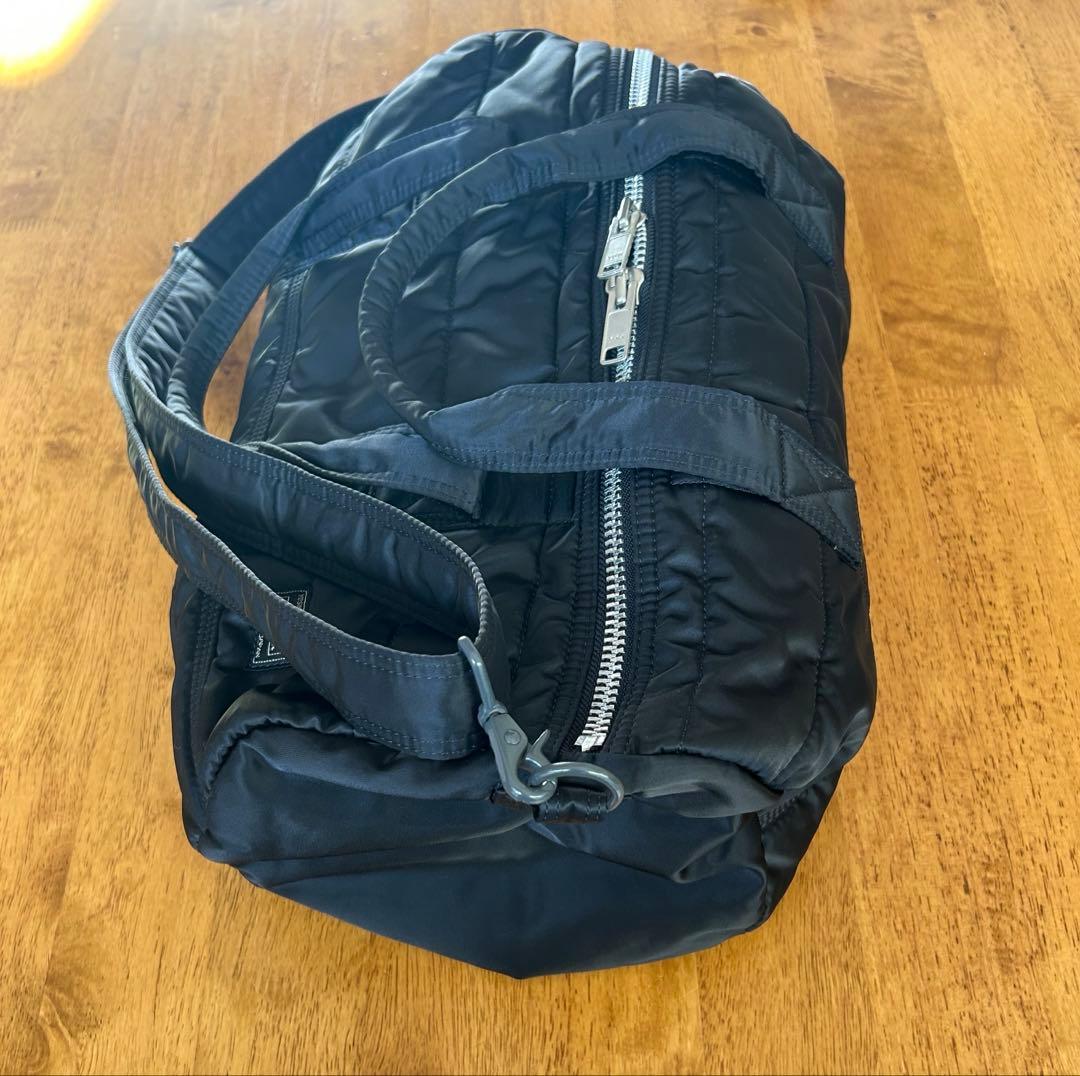 断*）様 吉田カバン POERER タンカードラムバック　ブラック