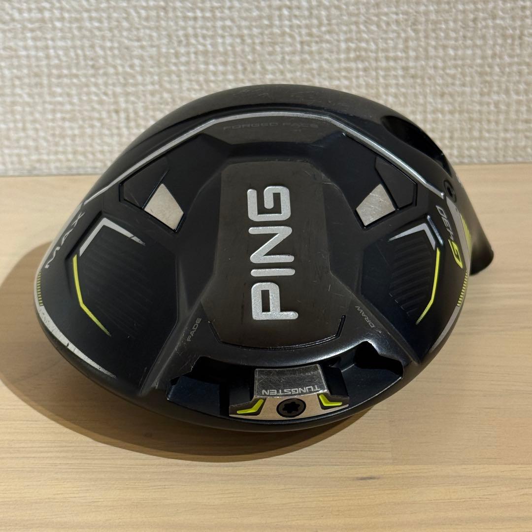 PING G430 MAX ドライバー 9度　ヘッドのみ　ヘッドカバー付き