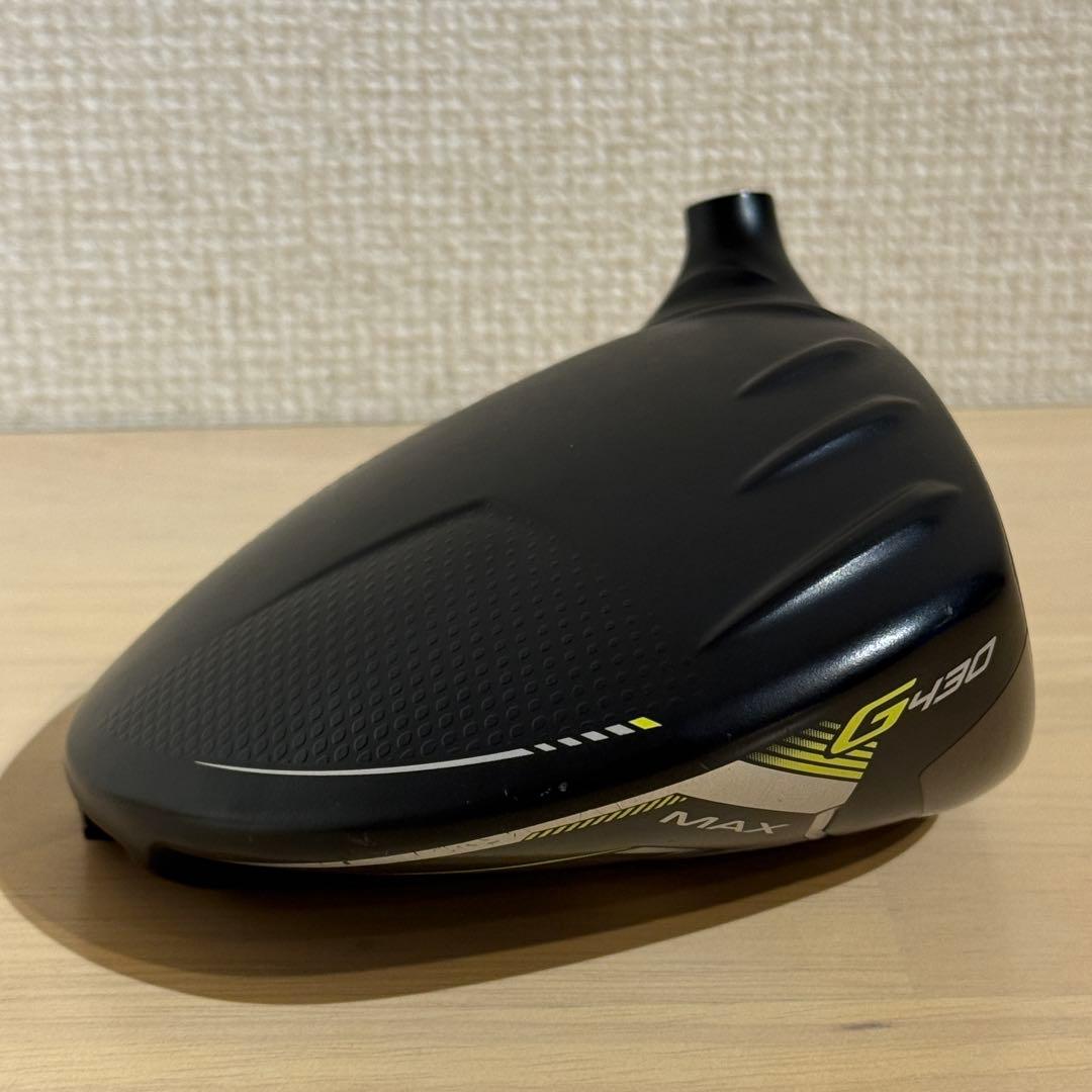 PING G430 MAX ドライバー 9度　ヘッドのみ　ヘッドカバー付き