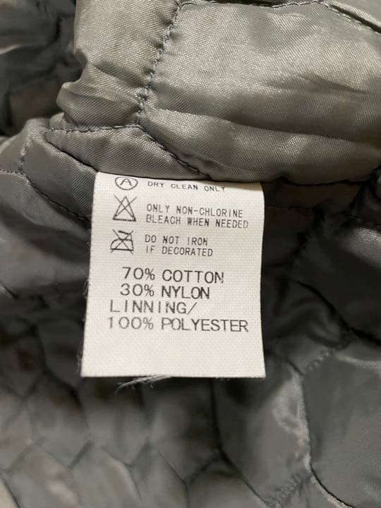 good enough コットンナイロンフライトジャケット