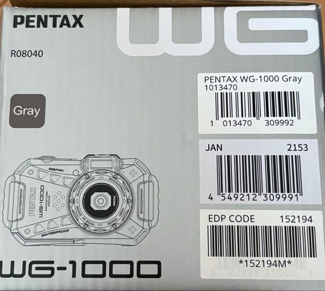 PENTAX WG-1000コンパクトデジタルカメラ