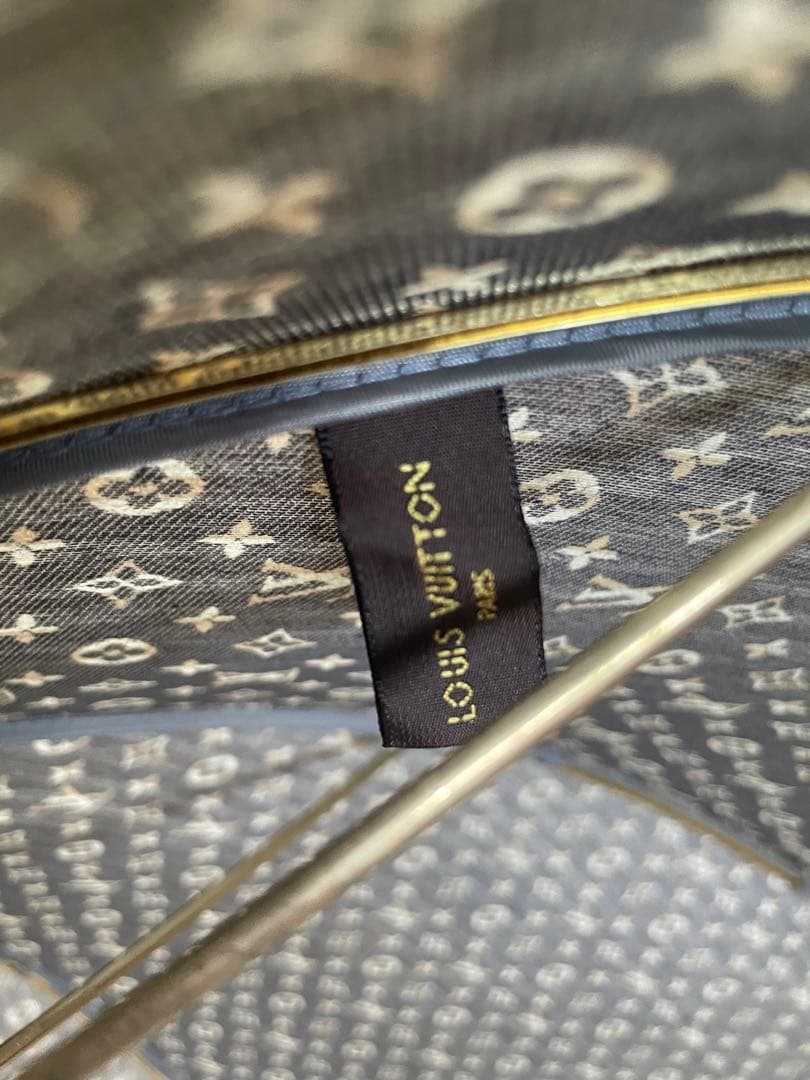 【hope 】LOUIS VUITTON 長傘・日傘兼用ベージュ ブラック