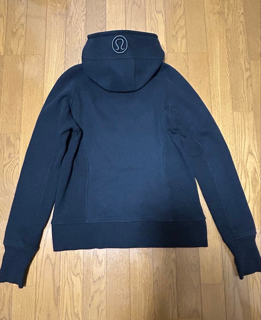 lululemon Scubaフルジップフーディ　黒