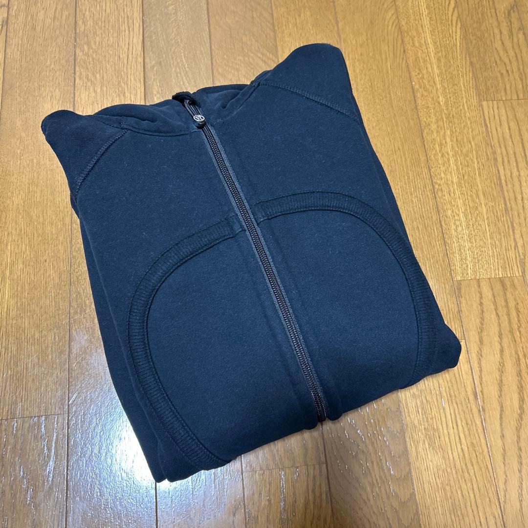lululemon Scubaフルジップフーディ　黒