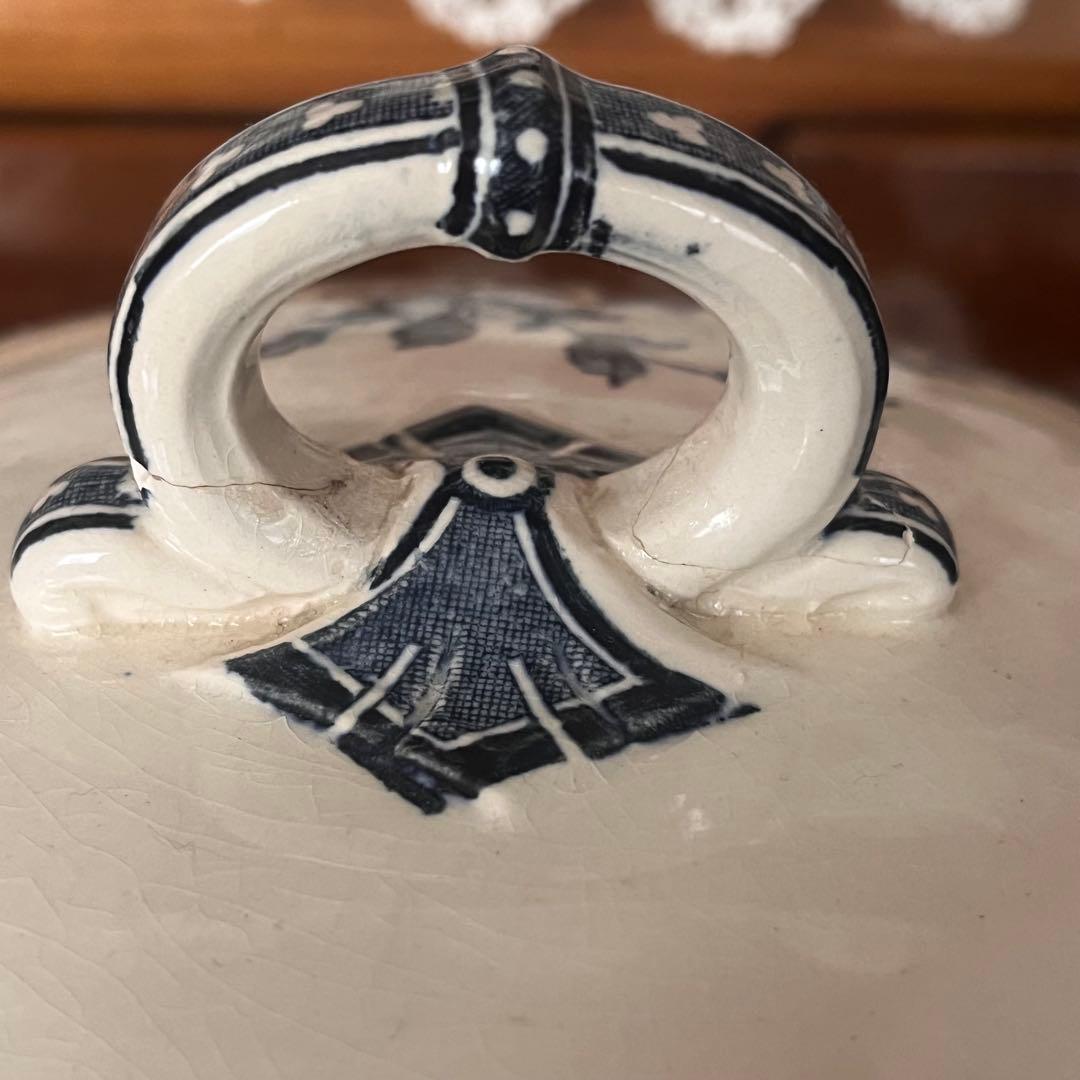 希少＊美品＊仏アンティーク サルグミンヌ favoriレギュミエ・スーピエール