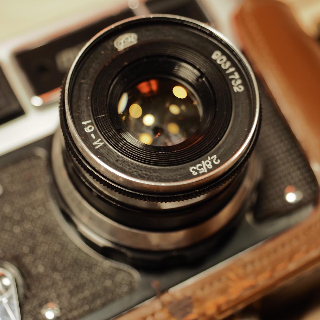 ロシア　FED 4 ボディ &　インダスター61 53mm f2.8