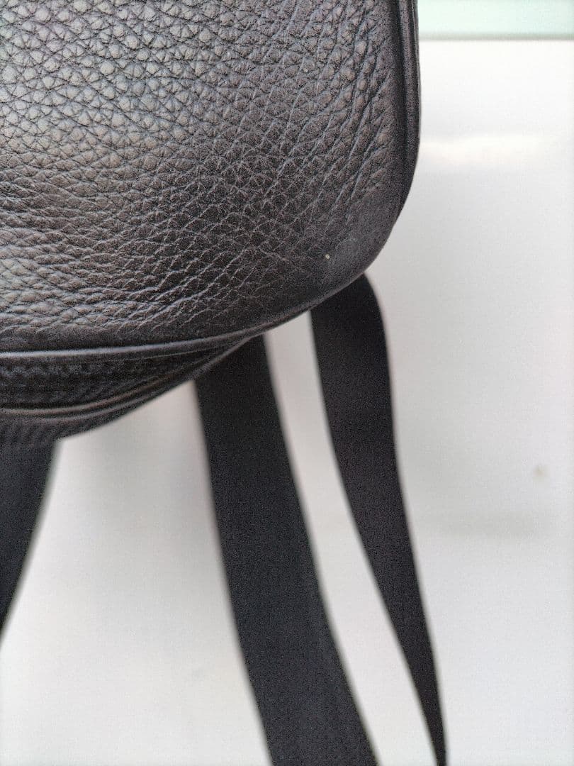 アパレル販売のエビス丸　COACH リュック　レザー　ブラック