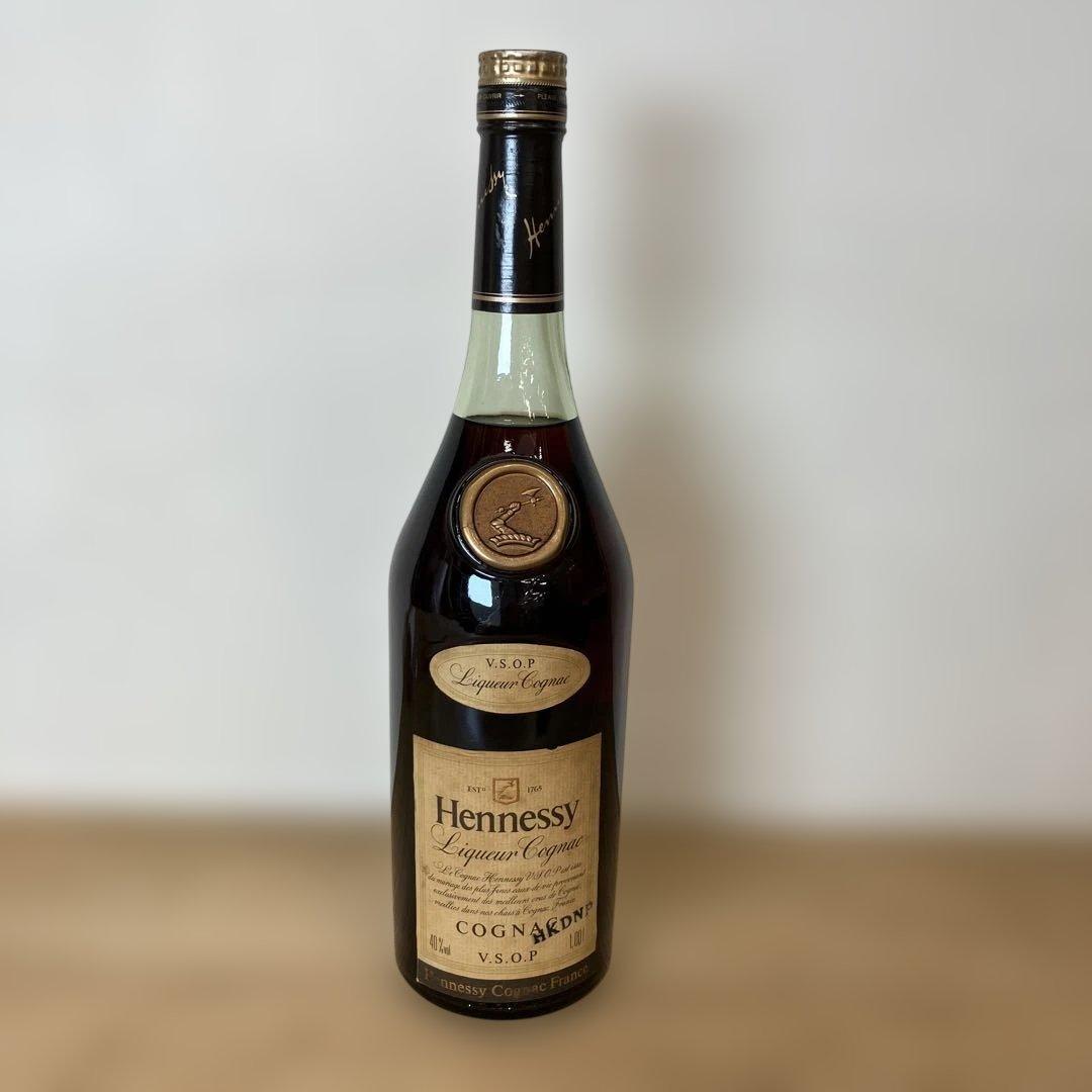 未開栓 Hennessy VSOP グリーンボトル コニャック 1000ml