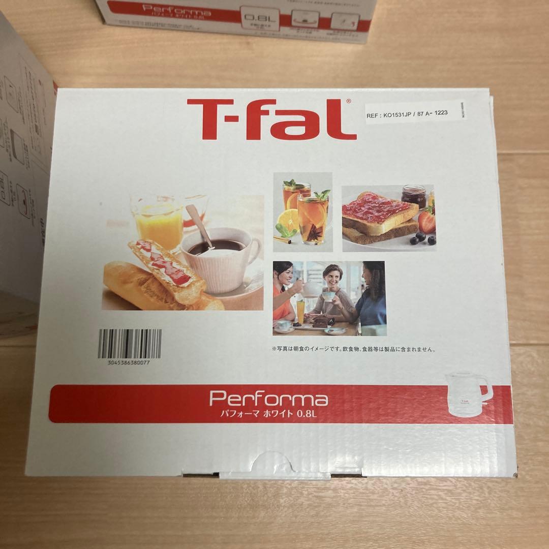 T-fal パフォーマ　ホワイト0.8l まとめ売り