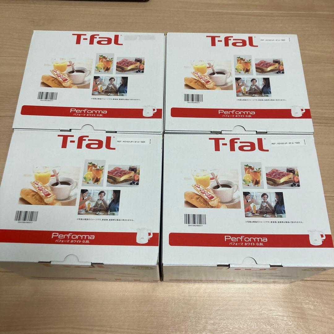 T-fal パフォーマ　ホワイト0.8l まとめ売り