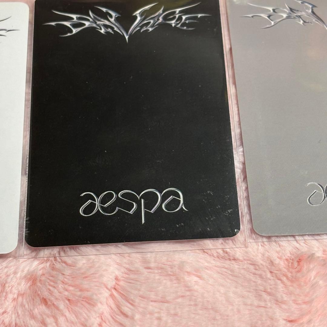 aespa ウィンター トレカ Savage yizhiyu 中華 ヨントン