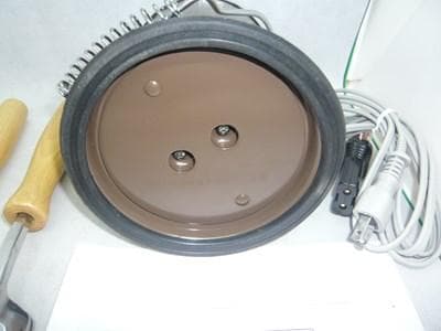 展示未使用品　タキイ和裁電化鏝　ランプ付　和裁コテ　タキイ製　鏝２本付