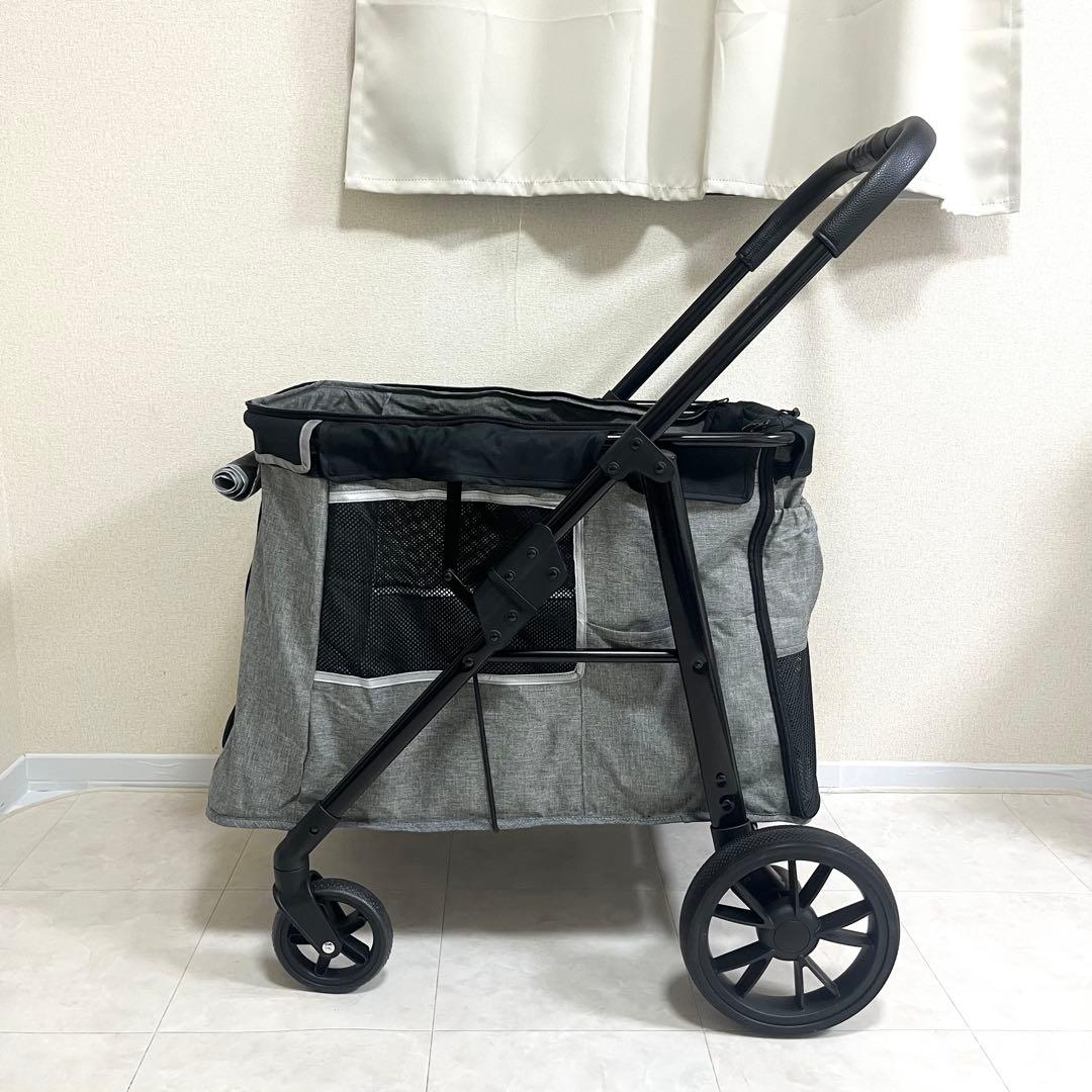 新品 ⭐️ Totoro ball ペットカート 小型犬 中型犬 深型 グレー