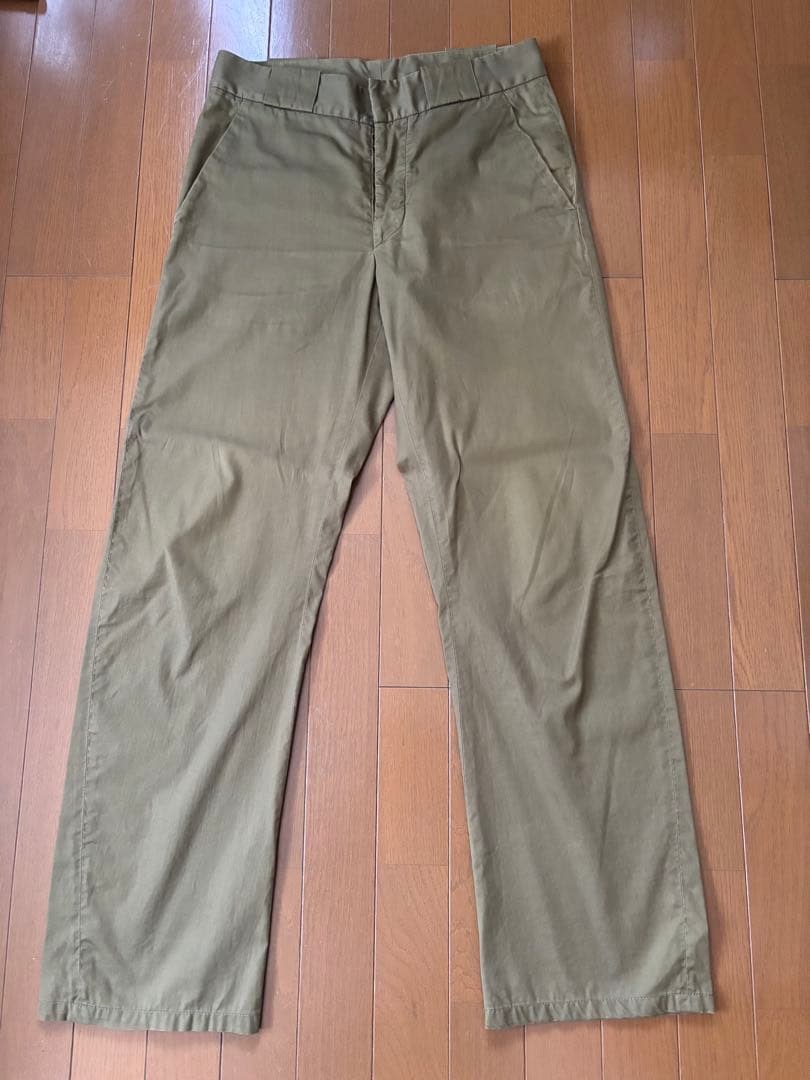 maison margiela アナトミックパンツ　カーキ　44