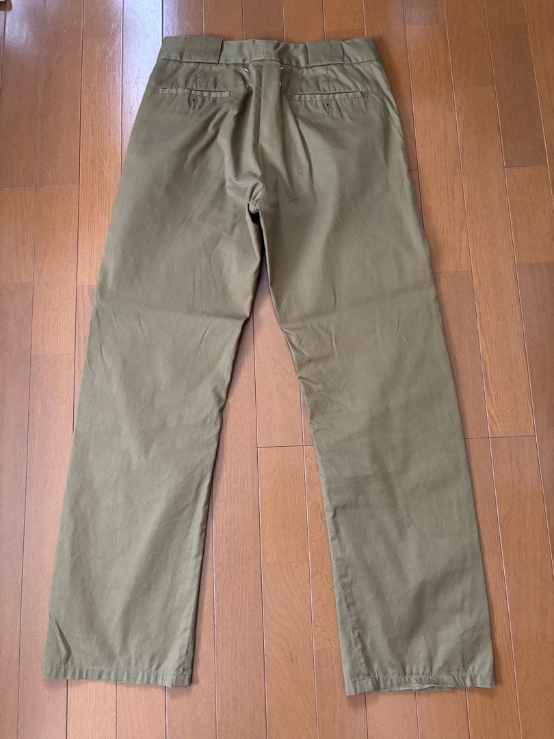 maison margiela アナトミックパンツ　カーキ　44