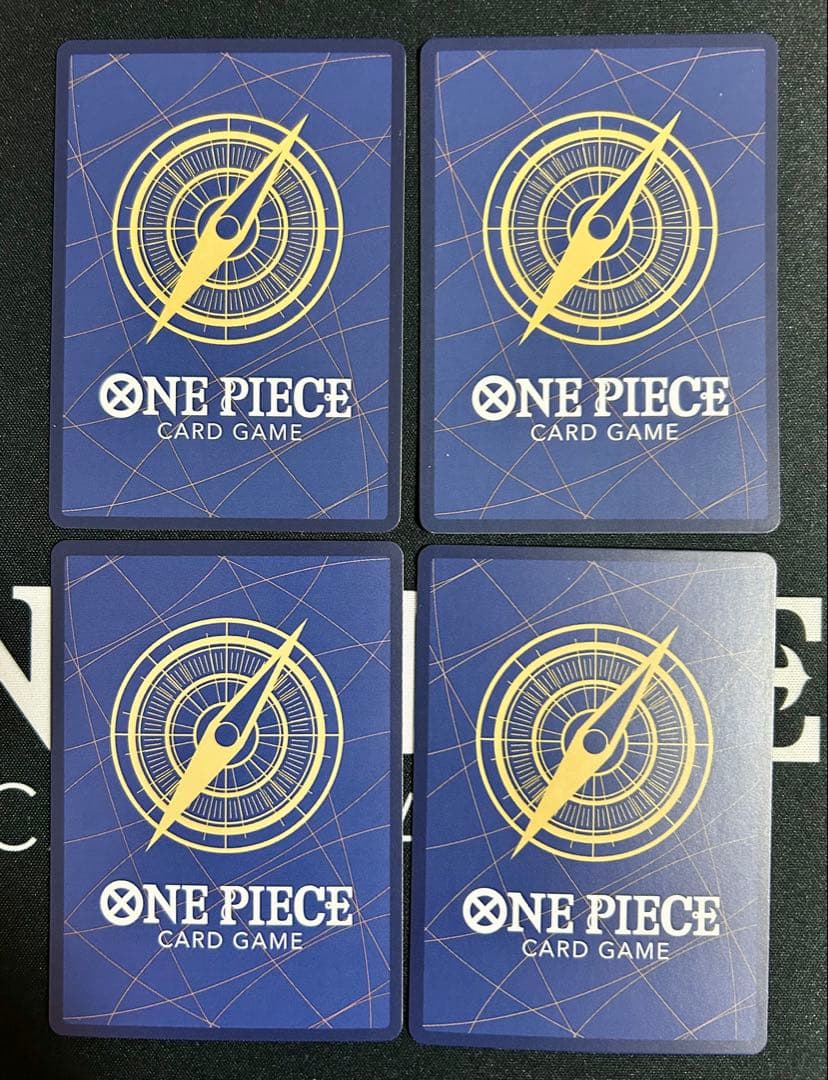 ワンピースカードゲーム　ルフィ　プロモ4種