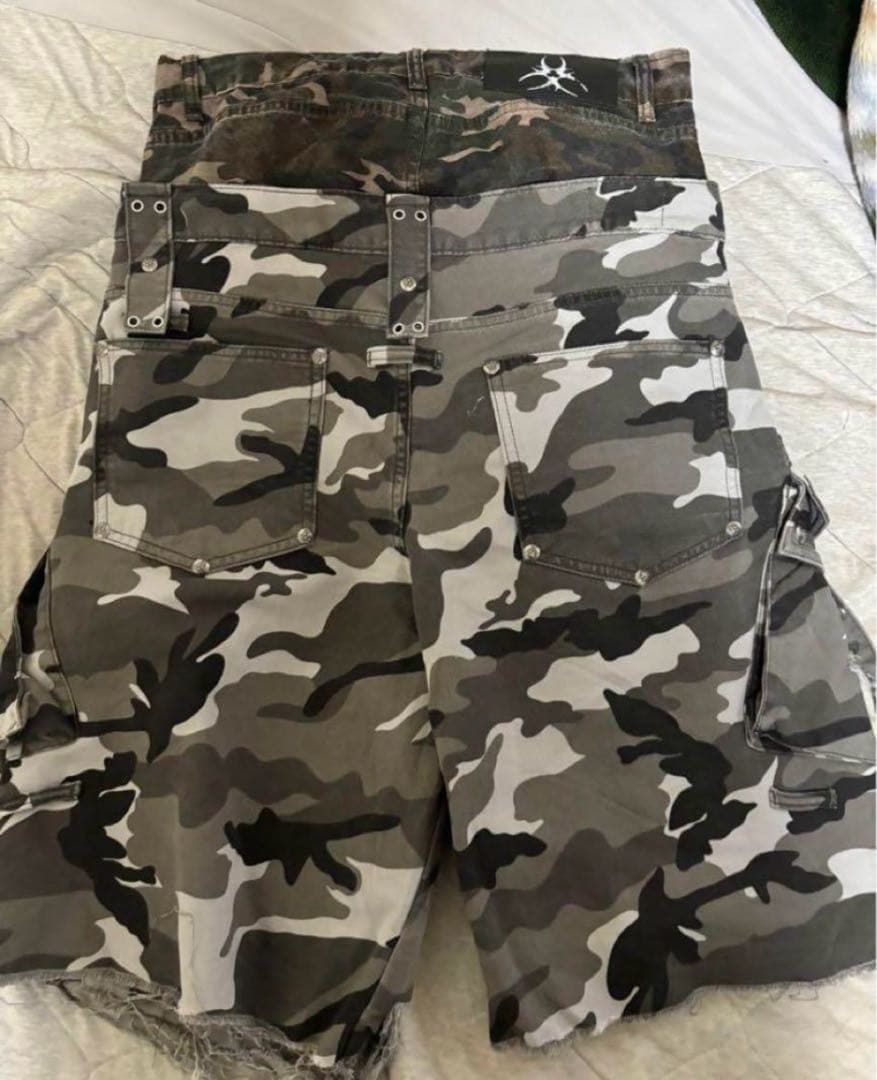正規品 cozy.worldwide camo ショートデニム