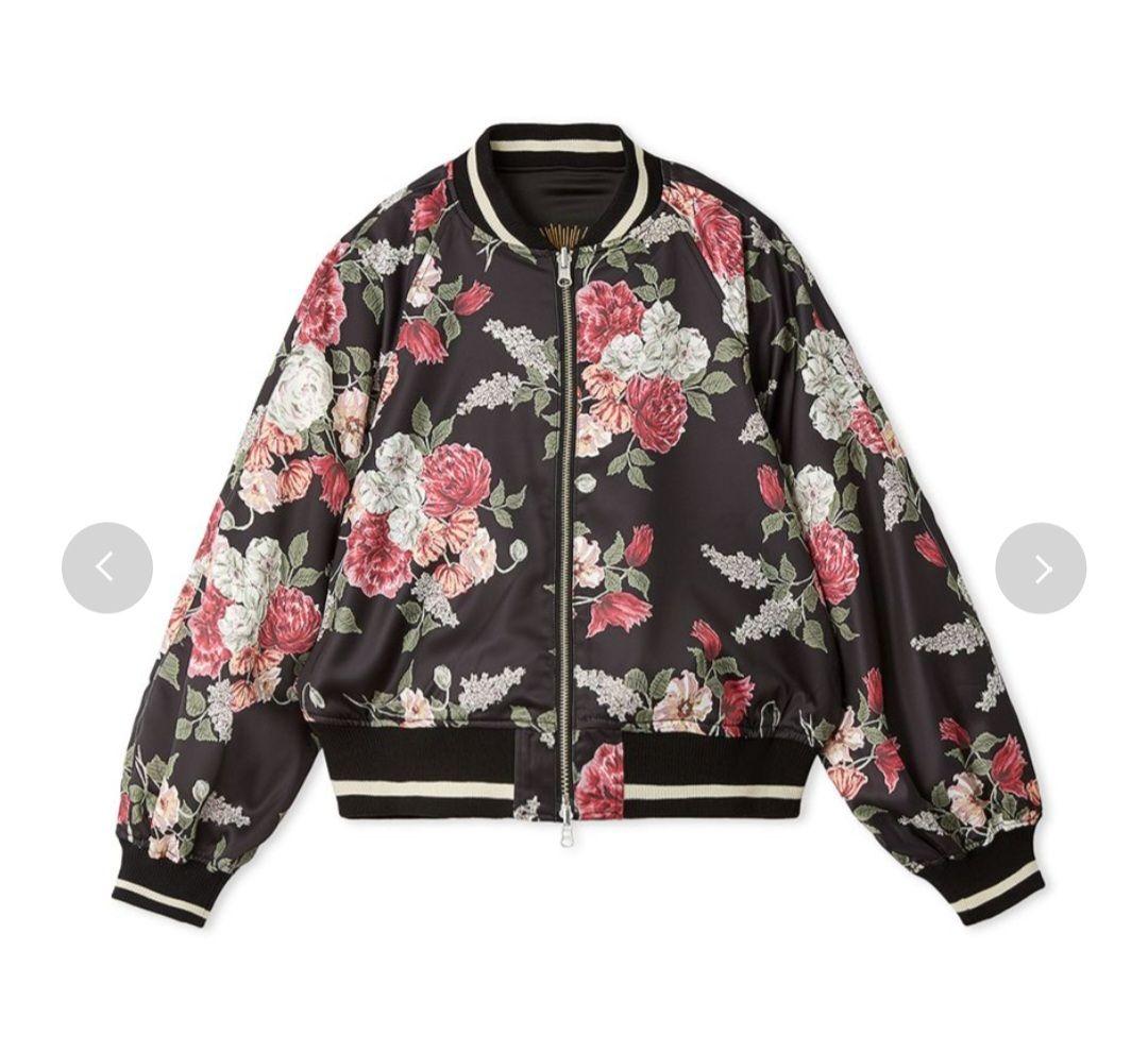 【KEITA MARUYAMA】エンブロイダリーリバーシブルスカジャン