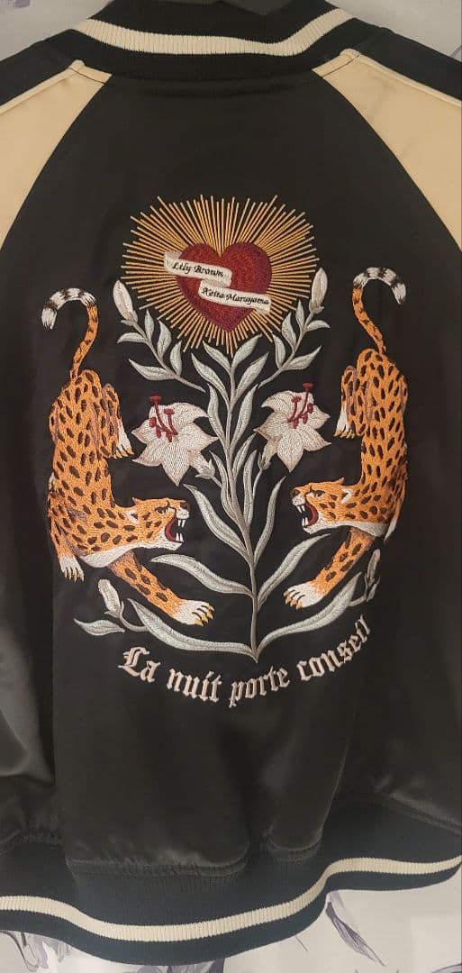 【KEITA MARUYAMA】エンブロイダリーリバーシブルスカジャン