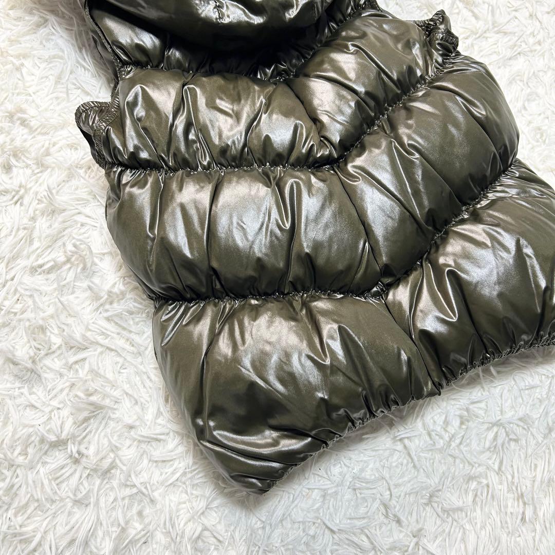 極美品 OLD GAP ダウンベスト y2k 平成ギャル お兄系 ファー 茶色